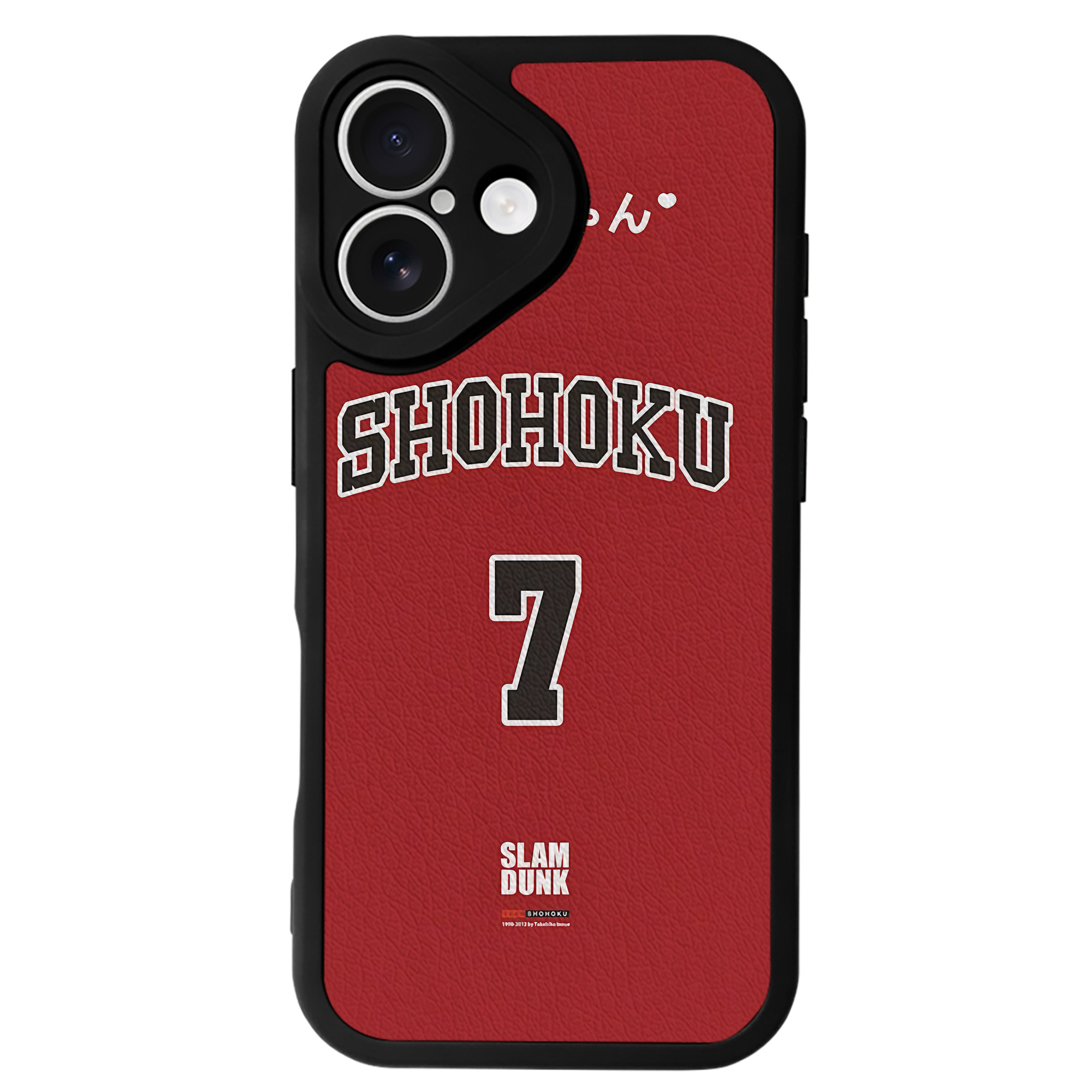 （画像用） SLAM DUNK／スラムダンク 【iPhone 16シリーズ対応】シリコンスマホケース（レザー調） 材質：シリコン